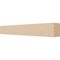 Ekena Millwork 4in. W x 4in. H x 28in. L Block Woodgrain TimberThane Rafter Tail, Primed Tan RFTUR04X04X28BLKRCPR - alternate 1